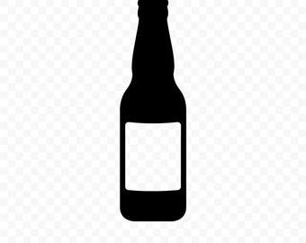 Beer Bottle SVG: Beer Bottle Cut File, Beer Bottle PNG, Beer Bottle Silhouette, Beer Bottle Cricut, Beer Bottle Clipart, Beer Bottle Vector