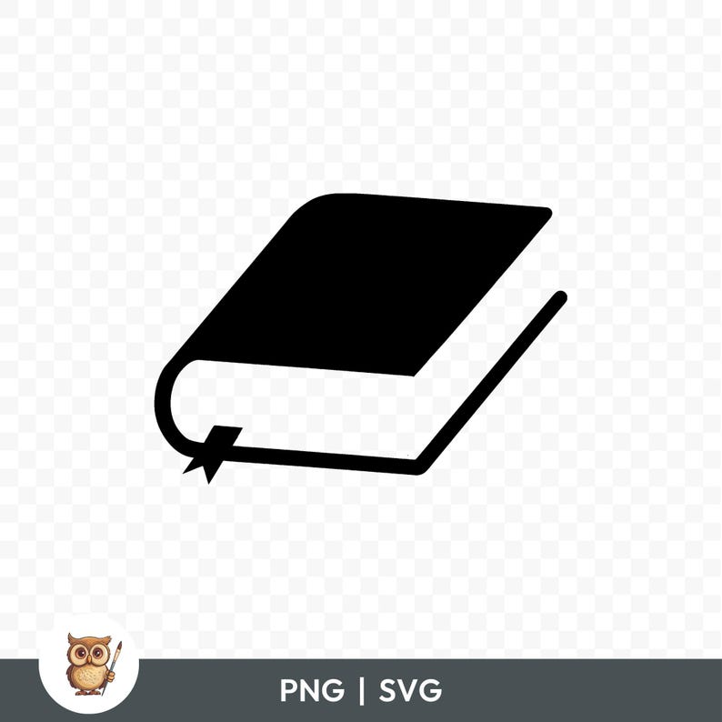 Book SVG Bundle, Book Clipart, 15 Book Cut Files for Cricut, PNG and ...