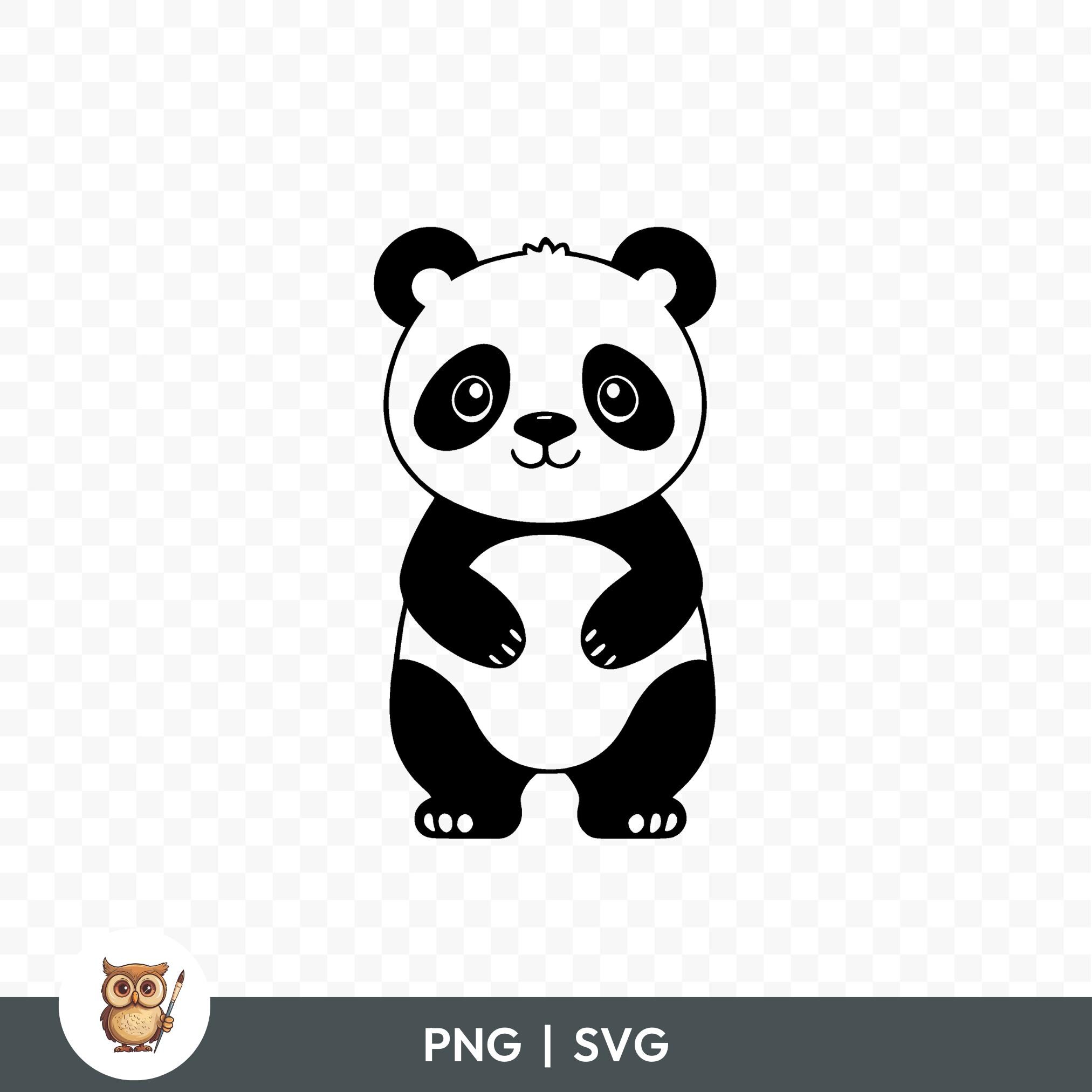 Cute Panda SVG Bundle, Panda Clipart, 15 Panda Cut Files for Cricut ...