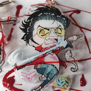 No More Heroes Charms ( Acrylic Keychains ) 4&quot;