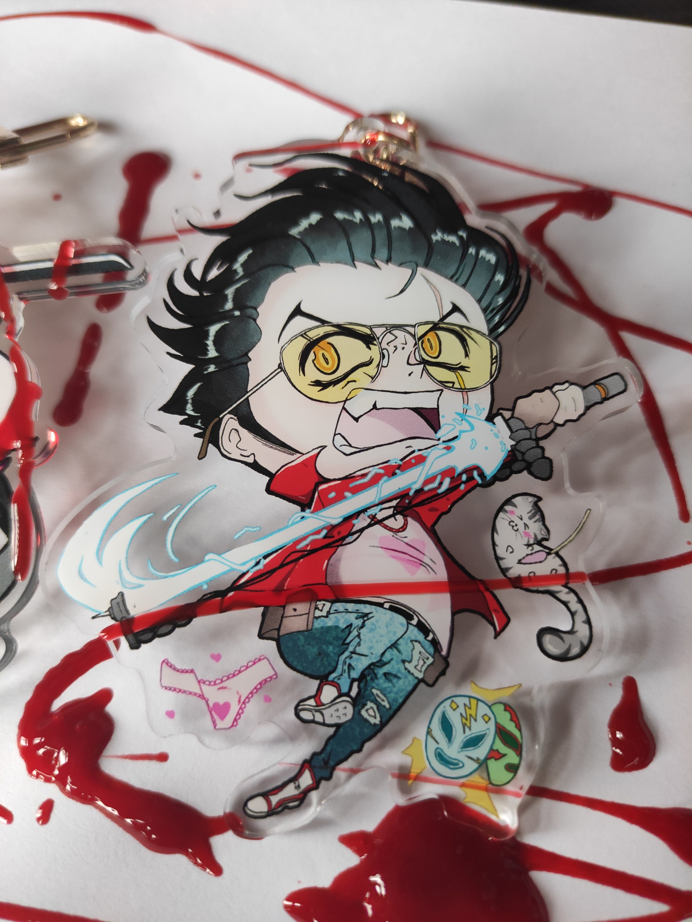 No More Heroes Charms ( Acrylic Keychains ) 4