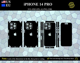 Iphone 14 Pro Skin Template Etsy iphone-14-pro-skin-template-etsy