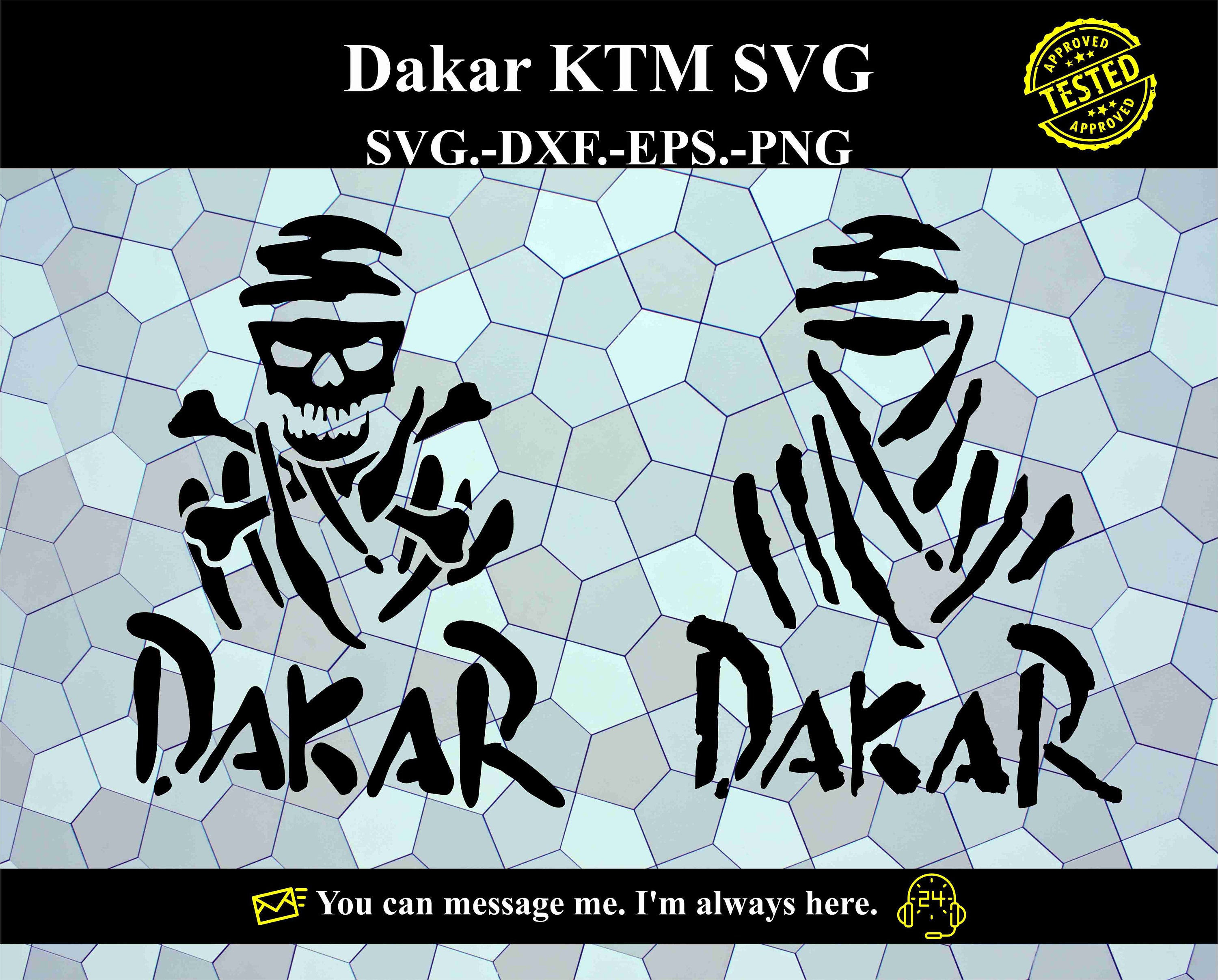 Sticker DAKAR ref 8