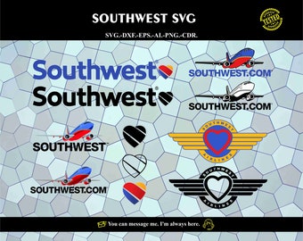 Southwest SVG Vector - Svg and Png files one by one.