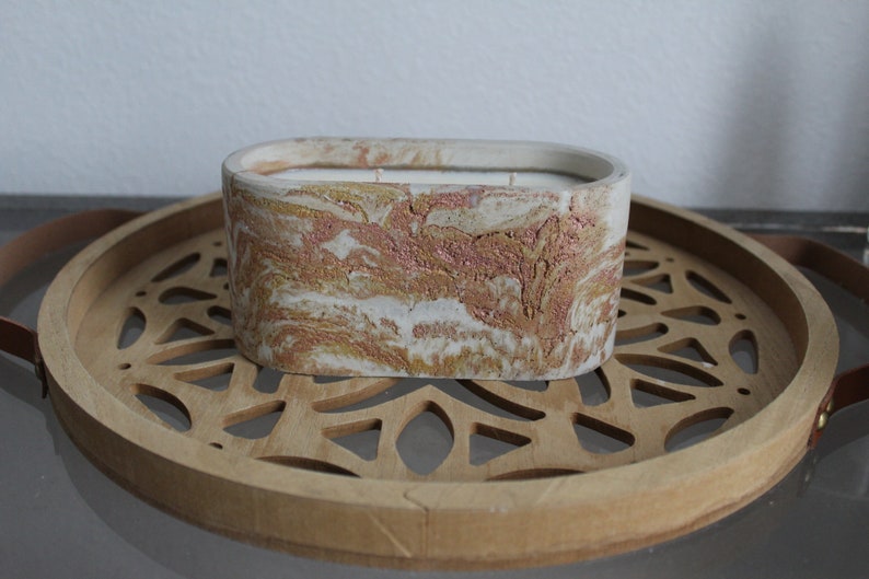 Concrete Candles Vessel Etsy