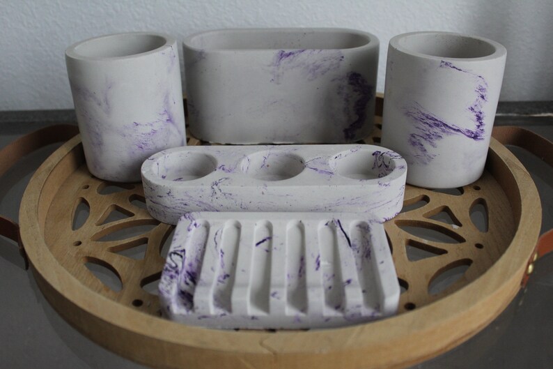Concrete Candles Vessel Etsy