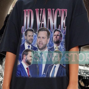 JD Vance Vintage Shirt, Jd Vance Retro 90&#39;s Tees, Donald Trump, Jd Vance Retro 90s Tshirt, Jd Vance Sweatshirt