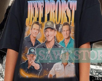 JEFF PROBST Vintage Shirt, Jeff Probst Presenter Homage Shirt, Jeff Probst Retro 90's Shirt, Television Presenter Tee, Jeff Probst Tv Show