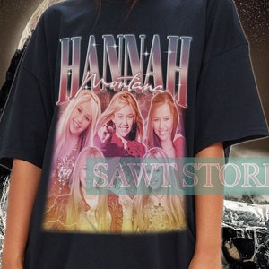 HANNAH MONTANA Vintage Shirt, Hannah Montana Shirt Retro 90s, Hannah Montana American Sitcom, Hannah Montana Fans Tees, Hip Hop Rap Shirt