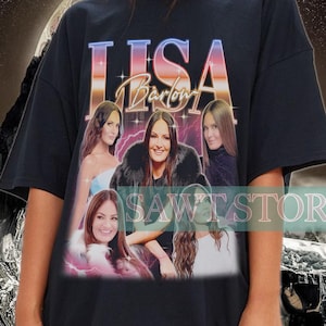 LISA BARLOW Vintage-skjorta, Lisa Barlow-hyllnings-T-shirt, Lisa Barlow-fan-t-shirts, Lisa Barlow retro 90-talsskjorta, Lisa Barlow-merchandisepresent