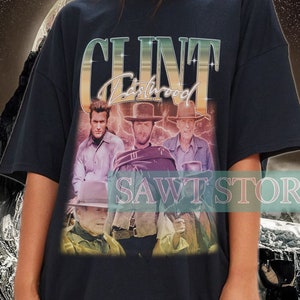 Limited CLINT EASTWOOD Shirt, Clint Eastwood Retro Sweatshirt, Clint Eastwood Fan Merch, Clint Eastwood Fan Tees