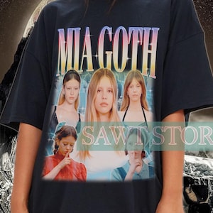 MIA GOTH Vintage Shirt, Mia Goth Homage TShirt, Mia Goth Fan Tees, Mia Goth Retro 90s Shirt, Mia Goth Merch Gift