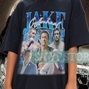Retro JAKE GYLLENHAAL Shirt, Jake Gyllenhaal Homage Tshirt, Jake Gyllenhaal Fan Tees, Actor Jake Gyllenhaal Vintage 90s Merch Gift Kid Tee