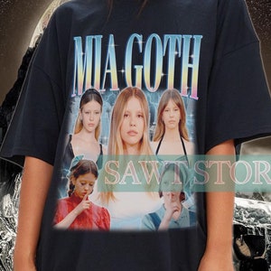 MIA GOTH Vintage Shirt, Mia Goth Homage TShirt, Mia Goth Fan Tees, Mia Goth Retro 90s Shirt, Mia Goth Merch Gift