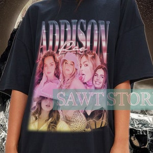 Limited ADDISON RAE Shirt, Addison Rae Rap 90s Hip-Hop Style Shirt, Addison Rae Fan Tees, Addison Rae Retro 90s Sweater, Addison Film Tee