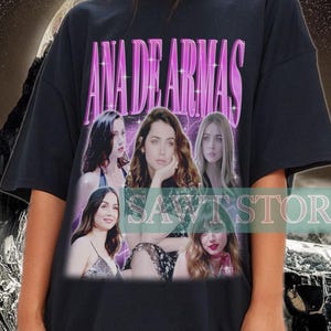 ANA DE ARMAS Shirt, Ana De Armas Vintage Bootleg Tshirt, Ana De Armas Fan Tees, Ana De Armas Merch Gift, Ana De Armas Retro 90s Kids Tee
