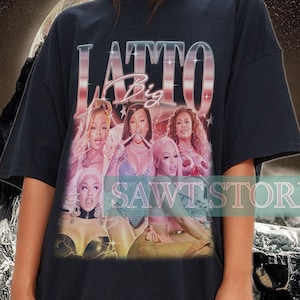 RETRO BIG LATTO Shirt, Latto Big Energy Rap Shirt, Big Latto The Biggest Vintage Shirt, Alyssa Michelle Stephens, Latto Shirt, Hip Hop Tees