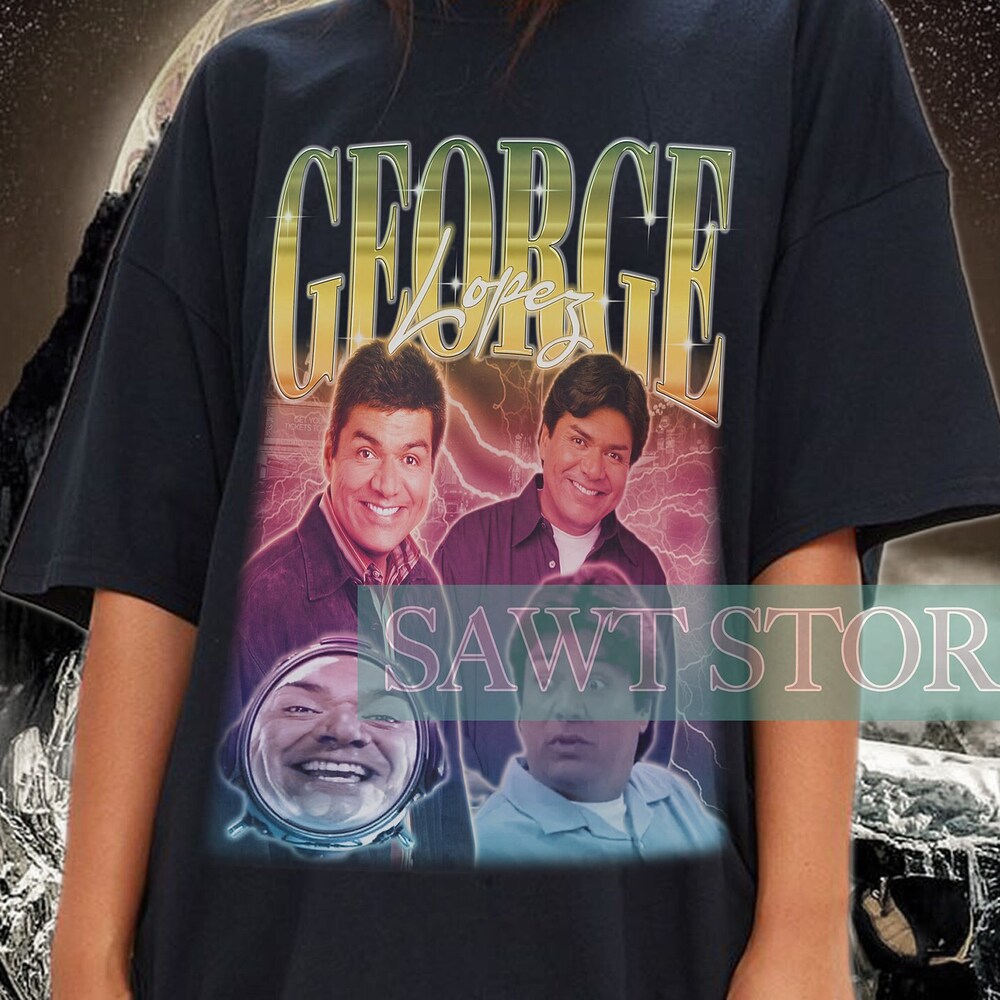 Retro George Lopez Vintage Shirt, George Lopez Homage T-Shirt, George Lopez Fan Tees, George Lopez 90S Sweater, George Lopez Merch Gift