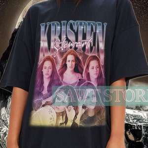 KRISTEN STEWART Vintage Shirt, Kristen Stewart Homage, Kristen Stewart TV Retro, Kristen Stewart Vintage Retro 90s, Kristen Stewart Gift
