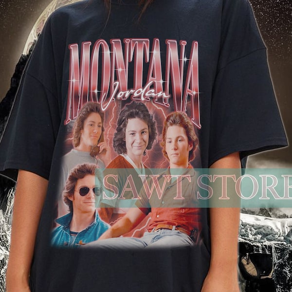 MONTANA JORDAN Shirt | Montana Jordan Homage T-Shirt | Funny Georgie Cooper Young Sheldon Retro '90s Merch | Montana Jordan Vintage Fan Gift