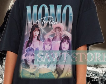 モモ TWICE レトロ シャツ、モモ ファン T シャツ、モモ TWICE グッズ