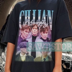 Retro CILLIAN MURPHY Shirt, Cillian Murphy Vintage 90s Tee, Cillian Murphy Sweatshirt, Cillian Murphy Homage, Cillian Murphy Irish Actor