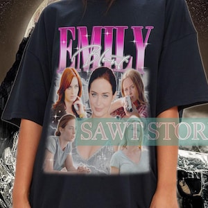 EMILY BLUNT Shirt, Emily Blunt Retro Bootleg Tshirt, Emily Blunt Vintage 90s Tee, Emily Blunt Fan Tees, Emily Blunt Kids Tee, Merch Gift
