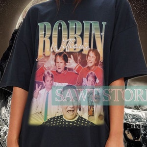 Limited ROBIN WILLIAMS Vintage Shirt, Carpe Diem 90s Retro Homage Robin Williams Tribute Shirt, Good Will Hunting 1997 Robin WIlliam Tees