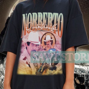 Norberto &quot;Beto&quot; Quintanilla Iracheta Shirt, Vintage Corridos Music Artist Shirt, El Mero León del Corrido, Jesús María Shirt, Mexican singer