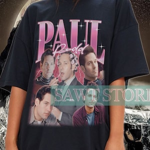 Paul Rudd American Actor Vintage Shirt, Paul Rudd Homage Tshirt, Paul Rudd Fan Tees, Paul Rudd Retro 90s Sweater, Paul Rudd Merch Gift