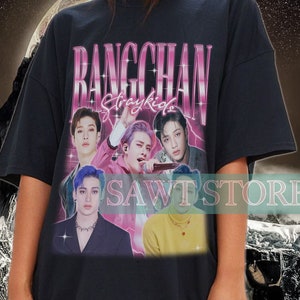 BANGCHAN Shirt - Kpop Shirt - Kpop Merch - Kpop Gift for Her or Him - Stray Kids Skz Tee