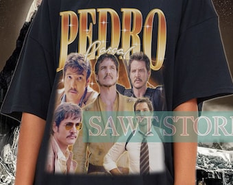Retro 90s Pedro Pascal Shirt, Unisex Actor Tee