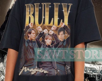 BULLY MAGUIRE Shirt, Bully Maguire Retro Vintage, Tobey Maguire Poster Shirt, Tom Holland, Andrew Garfield Shirt, Tobey Fans Gift Shirt