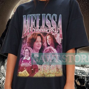 MELISSA McCARTHY Shirt, Melissa McCarthy Vintage Tshirt, Melissa McCarthy Fan Tees, Schauspielerin Melissa McCarthy Filme Poster
