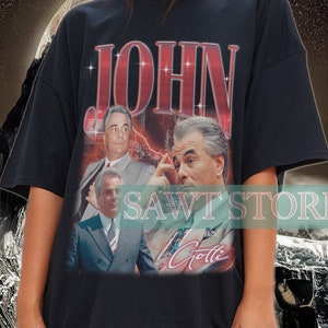 JOHN GOTTI Vintage Shirt, John Gotti Homage Tshirt, John Gotti Fan Tees, John Gotti Retro 90s Sweater, John Gotti Merch Gift