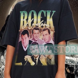 ROCK HUDSON Vintage Shirt, Rock Hudson Homage Retro, Rock Hudson Tees, Rock Hudson 90s Sweater, Rock Hudson Merch Gift Heavy Cotton Tee