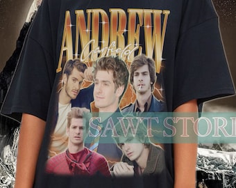RETRO ANDREW GARFIELD Shirt | Andrew Garfield Homage Tshirt | Andrew Garfield Fan Tees | Andrew Garfield | Andrew Garfield Merch Gift