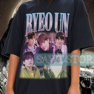 Retro Ryeoun Shirt, Kdrama Korean Pop Tshirt Vintage Unisex Shirt, Kdrama T-Shirt Tee, Kdrama Merch Gift