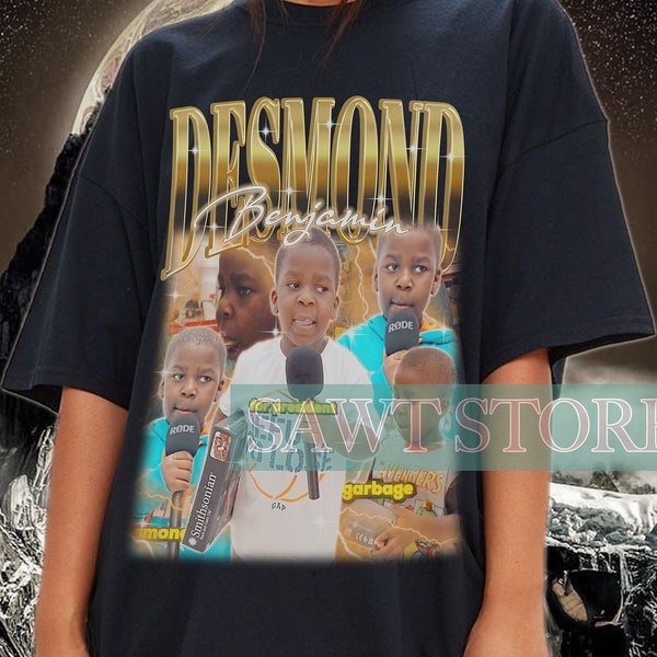 DESMOND BENJAMIN Vintage Shirt, Homage Tshirt, Desmond Benjamin Fan Tees, Desmond Benjamin Retro 90s Sweater, Desmond Benjamin Merch Gift