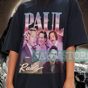 Paul Rudd American Actor Vintage Shirt, Paul Rudd Homage Tshirt, Paul Rudd Fan Tees, Paul Rudd Retro 90s Sweater, Paul Rudd Merch Gift