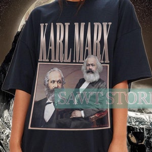 Limited KARL MARX Vintage Shirt, Karl Marx Homage T-Shirt, Karl Marx Fan Tees, Karl Marx Retro 90s Sweater, Karl Marx Merch Gift