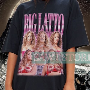 RETRO BIG LATTO Shirt, Latto Big Energy Rap Shirt, Big Latto The Biggest Vintage Shirt, Alyssa Michelle Stephens, Latto Shirt, Hip Hop Tees
