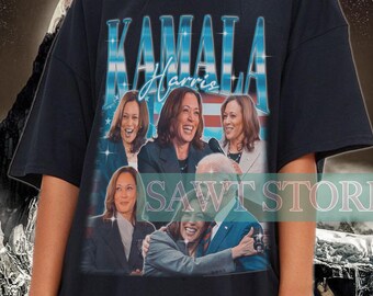 Camiseta vintage de Kamala Harris – Estilo retro de los 90