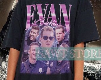 Evan Buckley Retro Shirt, Nine Eleven Shirt, Series Retro Shirt, Evan Buckley 90's Vintage Homage Shirt, Evan Buckley Gift for fan