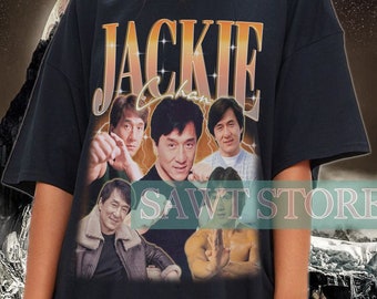 ジャッキー・チェン シャツ、ジャッキー・チェン ヴィンテージ Tシャツ