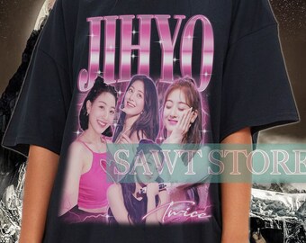 JIHYO Twice T-shirt - Jihyo Fans Gift Shirt, Jihyo Retro 90's T