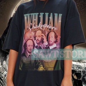 Retro William Shakespeare Shirt -William Shakespeare Tshirt,William Shakespeare T-shirt,William Shakaspeare T shirt,Shakespeare Sweatshirt