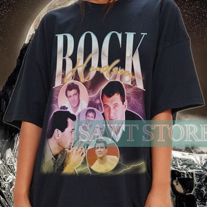 ROCK HUDSON Vintage Shirt, Rock Hudson Homage Retro, Rock Hudson Tees, Rock Hudson 90s Sweater, Rock Hudson Merch Gift Heavy Cotton Tee