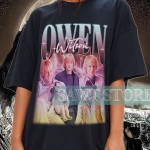 OWEN WILSON Vintage Shirt, Owen Wilson Hommage Tshirt, Owen Wilson Fan T-Shirts, Owen Wilson Retro 90er Jahre Pullover, Schauspieler Owen Wilson Merch Geschenk