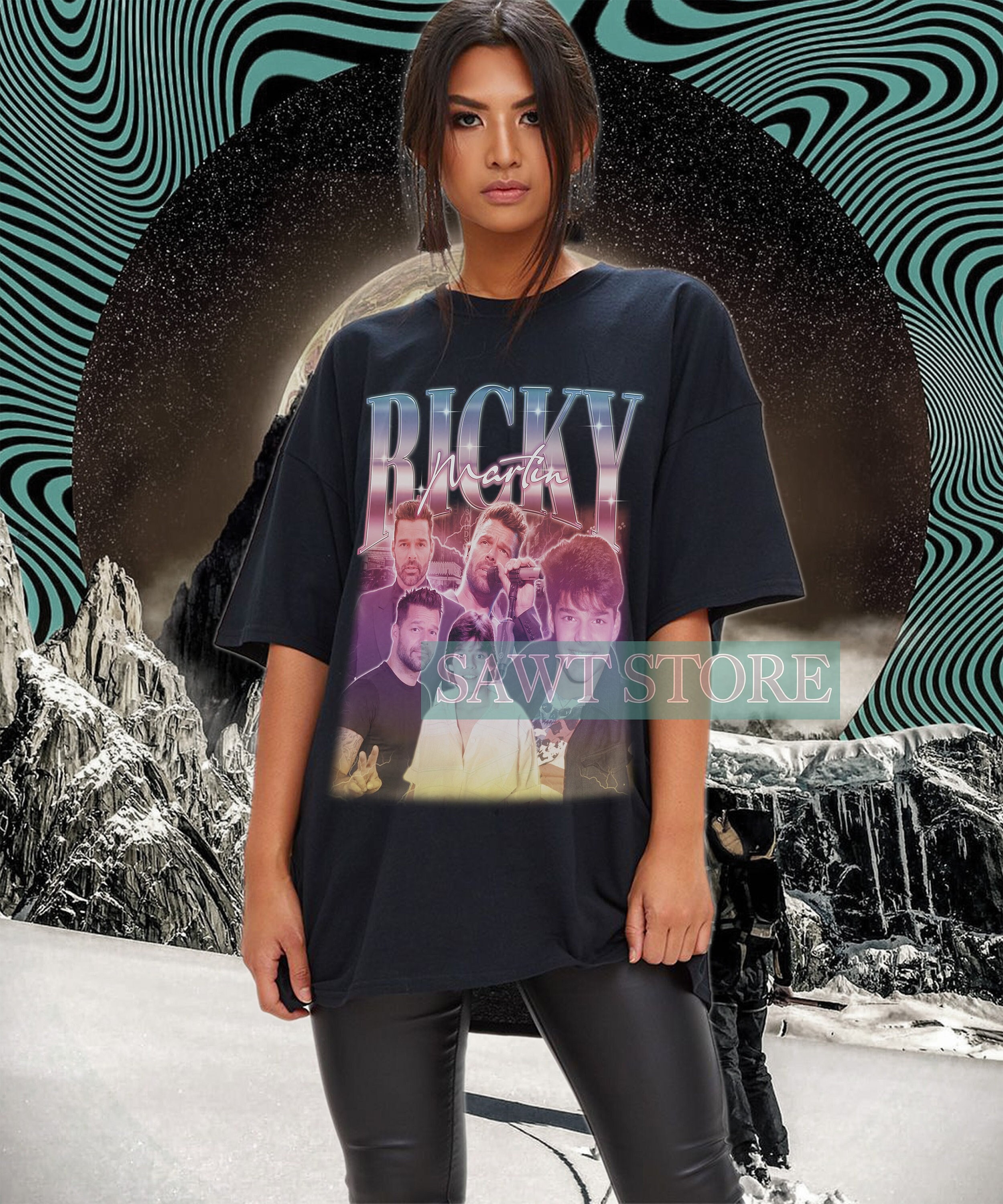 Limited RICKY MARTIN Vintage Shirt | Ricky Martin Homage Retro